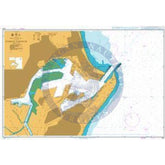 British Admiralty Nautical Chart 643: Durban Harbour